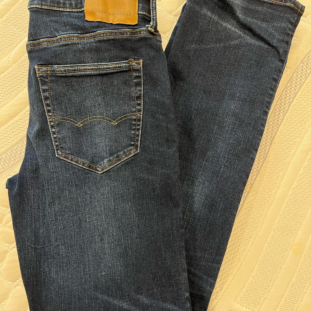 American Eagle Outfitters Men's Indigo Slim Jeans
